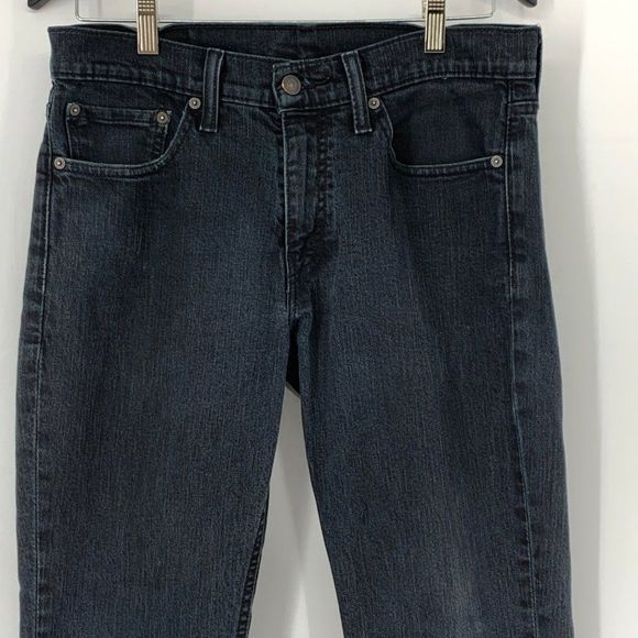 Mens Black Levis 511 Jeans 31 x 30 Straight Slim Leg 3853 - Picture 8 of 12